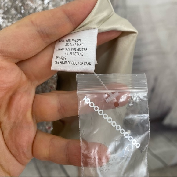 Alex Marie Gold Sequin Dress - Picture 16 of 16